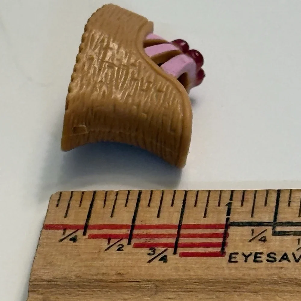 Barbie Mattel Retro Wedge Heel Open Toe Slide My Scene Shoes VTG